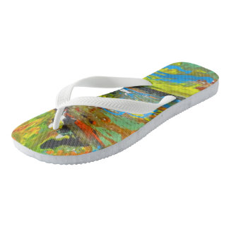 Künstlerische Flipflops Badesandalen