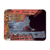 Künstlerische Florenz Italien Street Szene mit Duo Magnet (Horizontal)