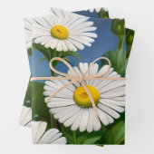 Künstlerische Fun Daisis und Schmetterlinge Geschenkpapier Set (Beispiel)