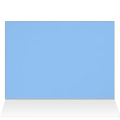 Künstlerische Gänseblümchen-Karte (Innenansicht Horizontal (Oben))