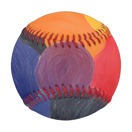 Künstlerische Gedanken Baseball (Vorderseite)