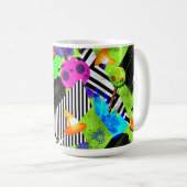 Künstlerische Gelee halloween hell und kühn Kaffeetasse (VorderseiteRechts)