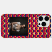Künstlerische Geschenke für Ehemann Chevron-Muster Case-Mate iPhone Hülle (Rückseite (Horizontal))