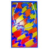 Künstlerische Geschenktasche Kleine Geschenktüte (Rückseite)