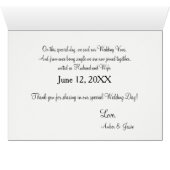 Künstlerische Gouache Watercolor Wedding Tischnumm (Innenansicht Horizontal (Unten))