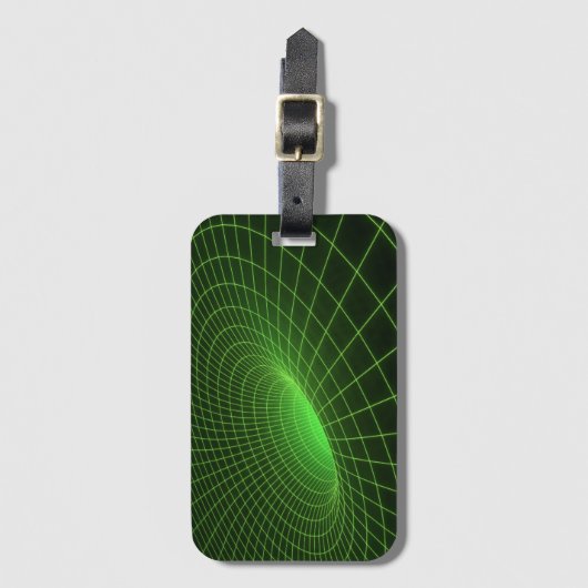 Künstlerische Grafik Gepäckanhänger (Vorderseite Vertikal)