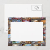 Künstlerische Grenzen - Hinzufügen von Text oder B Postkarte (Vorne/Hinten)