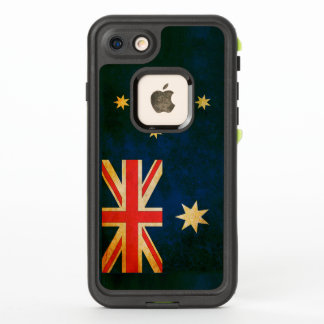 Künstlerische Grunge-Flagge Australiens