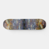 Künstlerische Grungy Wand Skateboard (Horizontal)