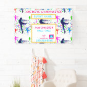 KÜNSTLERISCHE GYMNASTIK BANNER (Insitu)