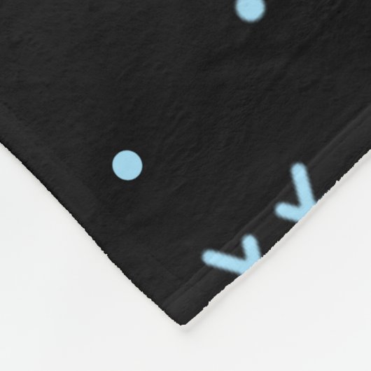 Künstlerische Gymnastik Word Cloud Snowflake Fleecedecke (Ecke)