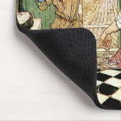 Künstlerische Hand gezeichnet Hintergrund Multicol Mousepad (Ecke)