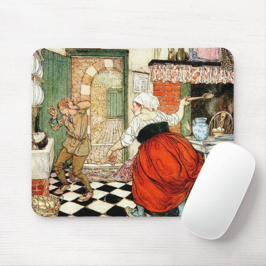 Künstlerische Hand gezeichnet Hintergrund Multicol Mousepad (Mit Mouse)