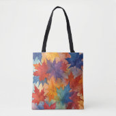 Künstlerische Herbstmaple Verlasst Tasche (Vorderseite)