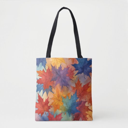Künstlerische Herbstmaple Verlasst Tasche (Vorderseite)