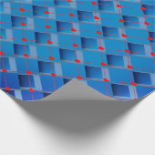 Künstlerische Herzen Geschenkpapier (Ecke)