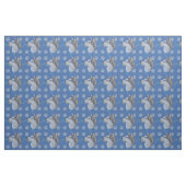 Künstlerische Hunde - Alaskan Malamute v1 Stoff (Fat Quarter (45,7 x 55,9 cm))