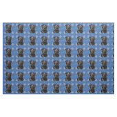 Künstlerische Hunde - Labrador Retriever v1 Stoff (Fat Quarter (45,7 x 55,9 cm))