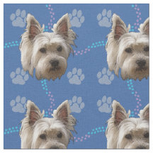 Künstlerische Hunde - West Highland White Terrier 