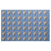 Künstlerische Hunde - West Highland White Terrier  Stoff (Fat Quarter (45,7 x 55,9 cm))