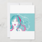 Künstlerische Illustration Einladung (Vorderseite)