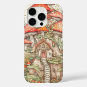 Künstlerische Illustration zum Mushroom-Delling iPhone 16 Pro Hülle