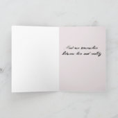 Künstlerische, inspirierende Karte (Innenseite)