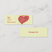 Künstlerische Karte (Vorne/Hinten)