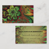 künstlerische Karte (Vorne/Hinten)