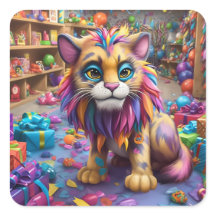 Künstlerische Katze