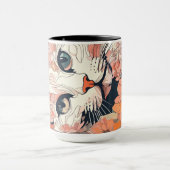 Künstlerische Katze Tasse (Zentrum)