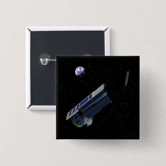 künstlerische Konzeption von Spitzer Button (Vorne & Hinten)