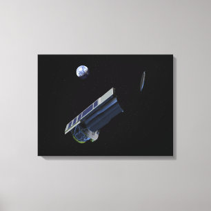 künstlerische Konzeption von Spitzer Leinwanddruck