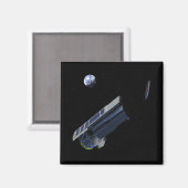 künstlerische Konzeption von Spitzer Magnet (Vorderseite/Rückseite)