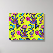 Künstlerische Korallen Leinwanddruck (Vorderseite)