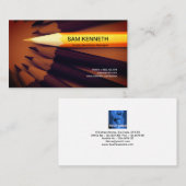 Künstlerische kreative bunte Bleistift Visitenkarte (Vorne/Hinten)