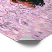 Künstlerische Kuhfotografie in Rotangus Poster (Ecke)