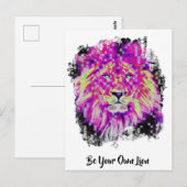 *~* Künstlerische künstlerische Malerei Digital LI Postkarte (Vorne/Hinten)