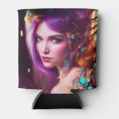 Künstlerische Lady Dosenkühler (Vorderseite)