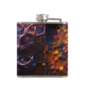 Künstlerische Lady Flachmann (Rückseite)