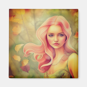 Künstlerische Lady Magnet