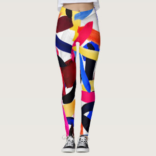 Künstlerische, lebendige und farbenfrohe Brandstif Leggings