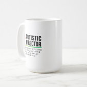 Künstlerische Leitung Kaffeetasse (Vorderseite Links)