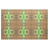 Künstlerische Libellenruhe auf einer Blume Stoff (Fat Quarter (45,7 x 55,9 cm))