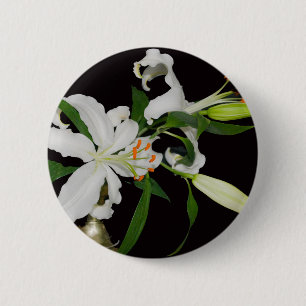 Künstlerische Lilienkollektion-1 Button