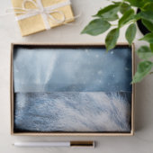 Künstlerische Lion Art Blue Decoupage Seidenpapier (Geschenk)