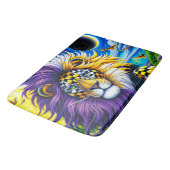 Künstlerische Lion Badematte (Schrägansicht)