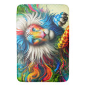 Künstlerische Lion Badematte (Vorderseite Vertikal)