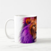 Künstlerische Lion Kaffeetasse (Links)