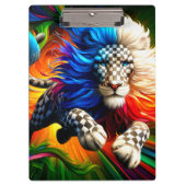 Künstlerische Lion Klemmbrett (Vorderseite)